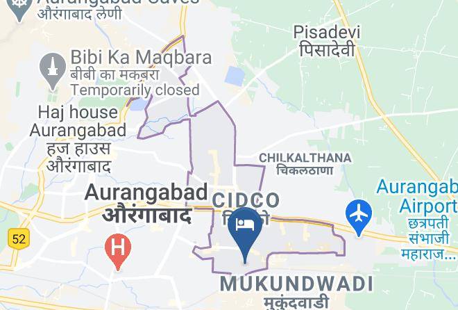 Aurangabad - Hotel Shree Gajanan Maps
