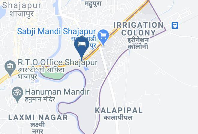 Shajapur - Hotel Shree Ganga Maps