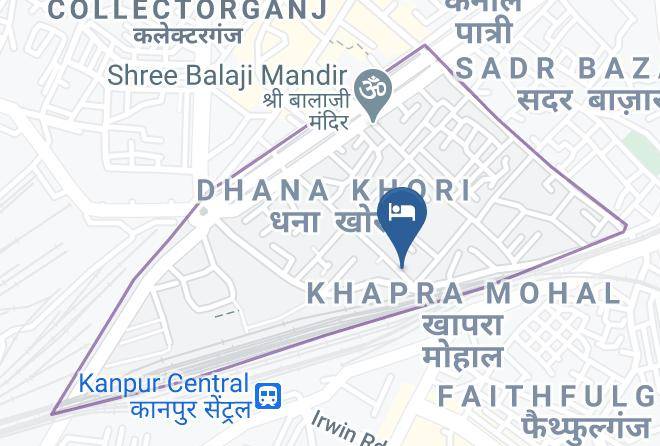 Kanpur - Hotel Shree Narayan Regency Maps
