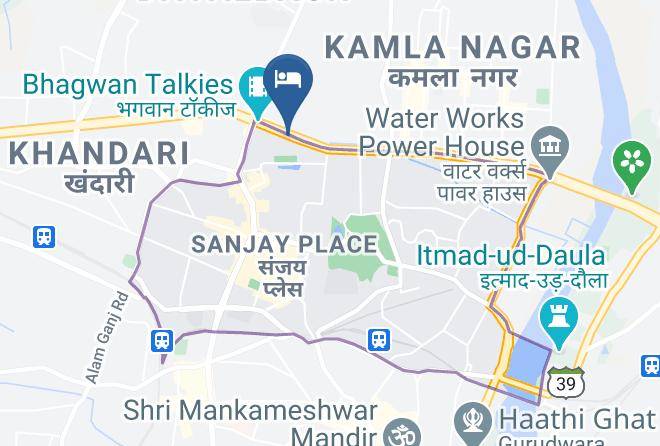 Agra - Hotel Shree Residency Maps