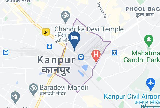 Kanpur - Hotel Shree Shivdayal Maps