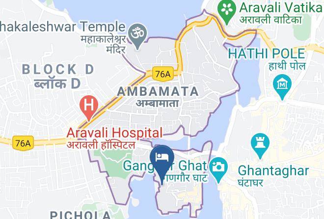 Shree Vilas Orchid On Lake Pichhola Map