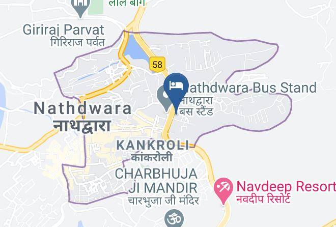 Nathdwara - Hotel Shree Vilas Maps