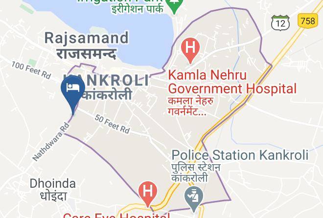 Rajsamand - Hotel Shreenath Maps