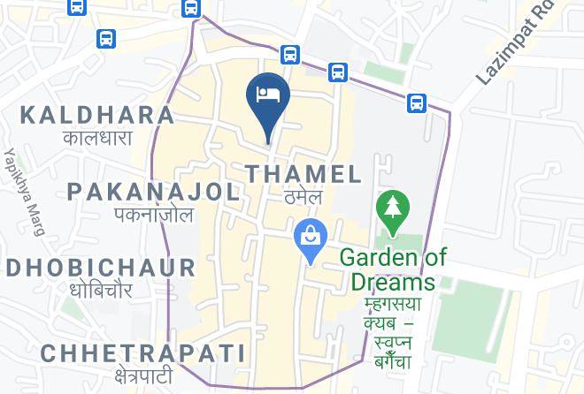 Kathmandu - Hotel Shreesu Maps