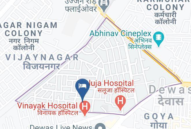 Dewas - Hotel Shri Khedapati International Maps