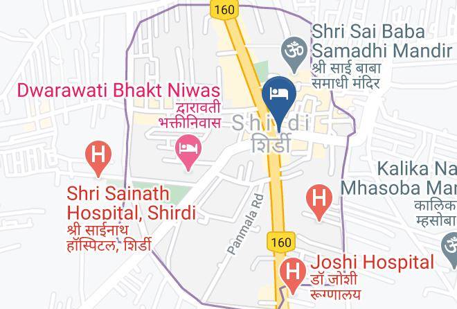 Shirdi - Hotel Shri Krishna Maps