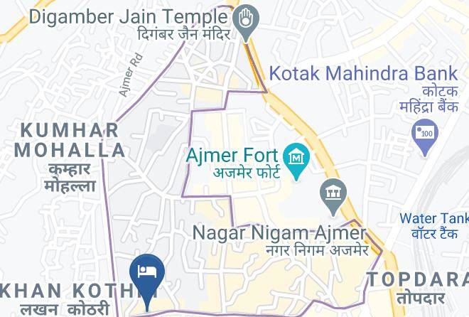 Ajmer - Hotel Shri Shivam Palace Maps