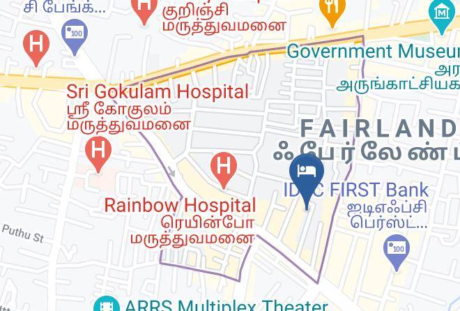 Salem - Hotel Shrie Shaanth Maps