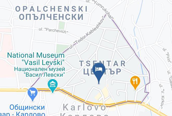 Karlovo - Hotel Shterev Karlovo Maps