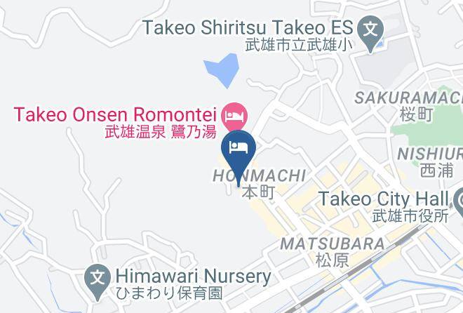 Takeo City - Hotel Shunkeiya Maps