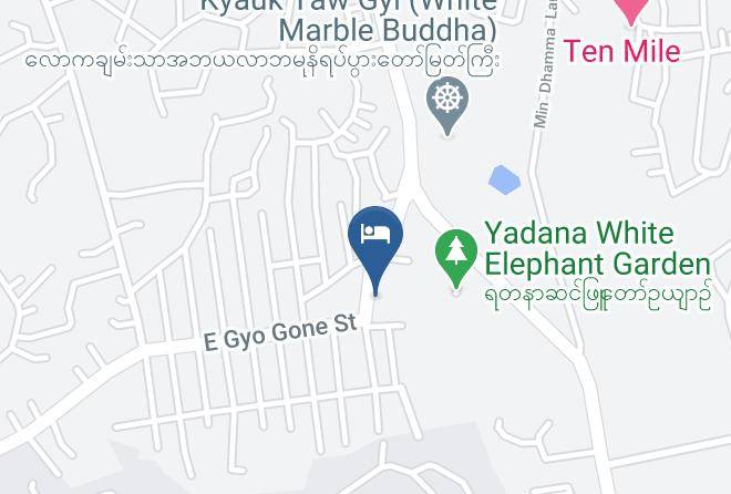 Yangon North - Hotel Shwe Ni Maps