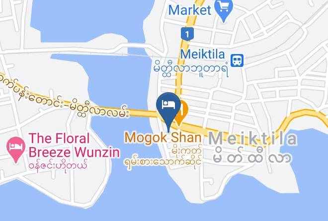 Meiktila - Hotel Shwe Ohn Pin Maps