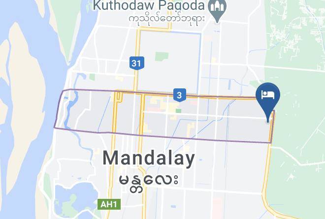 Chanayetharzan - Hotel Shwe Pyi Thar Maps
