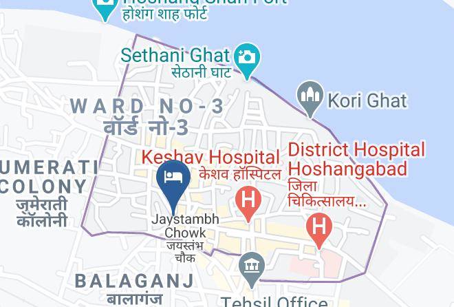 Hoshangabad - Hotel Shyam Ji Maps