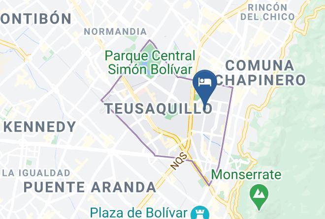 Bogota - Hotel Siar Bogota Maps