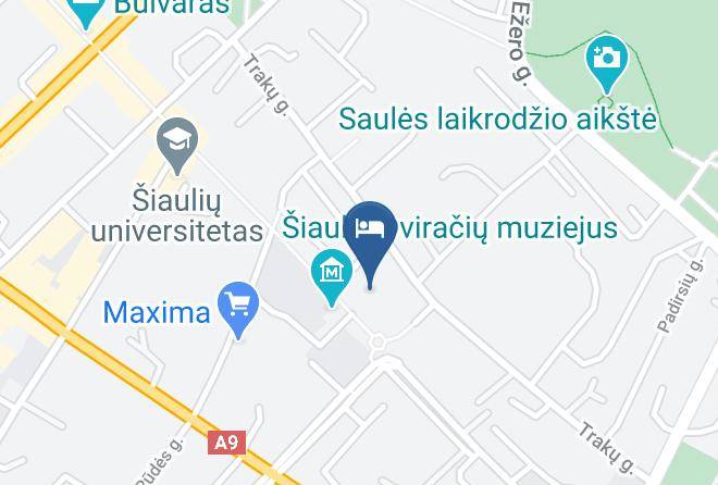 Siauliai - Hotel Siauliai Maps