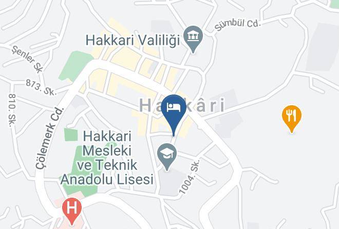 Hakkari Bulak - Hotel Sibar Maps