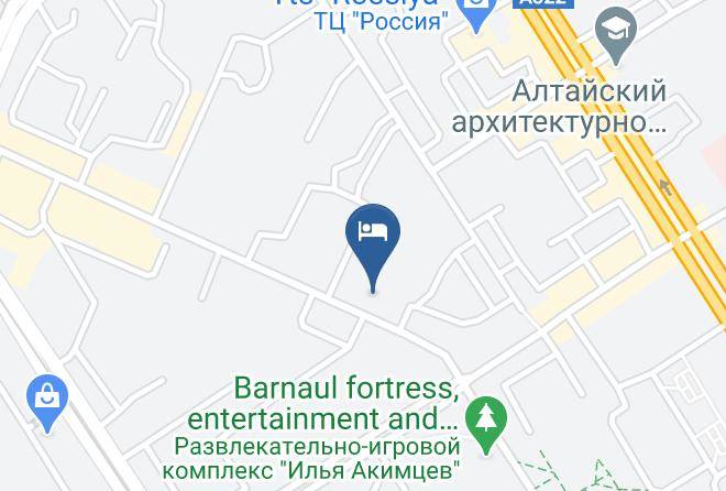 Barnaul - Hotel Sibir Maps