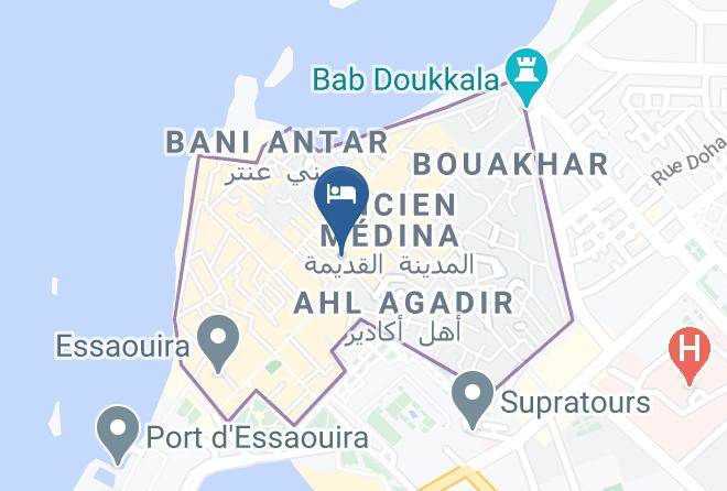 Essaouira - Hotel Sid Elmagdul Maps