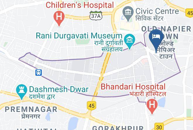 Jabalpur - Hotel Siddharth Maps