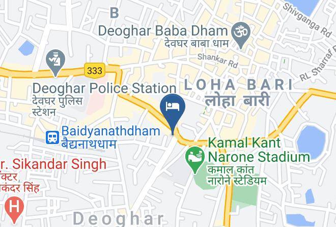 Hotel Siddhartha Map