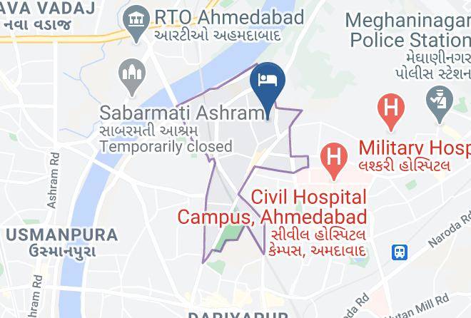 Ahmadabad - Hotel Siddhartha Palace Maps