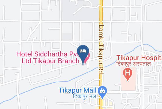 Dhangarhi - Hotel Siddhartha Pvt Ltd Tikapur Branch Maps
