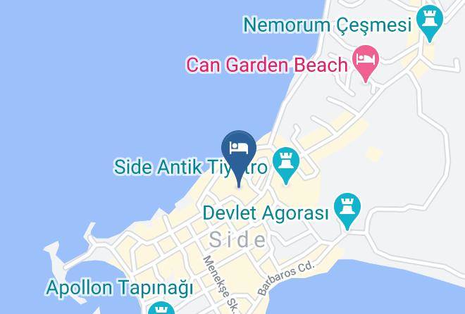Manavgat - Hotel Side Serenis Maps