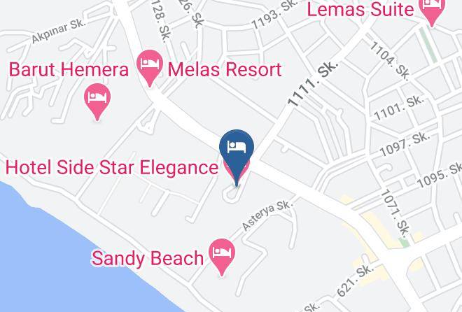 Manavgat - Hotel Side Star Elegance Maps