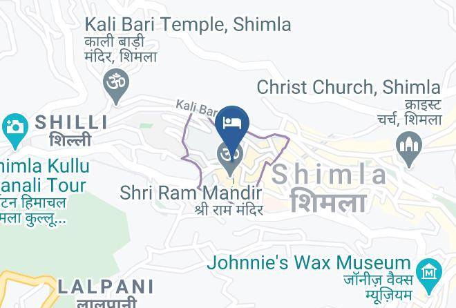 Shimla - Hotel Sidharath Maps