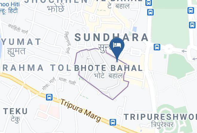 Kathmandu - Hotel Sidhartha Maps