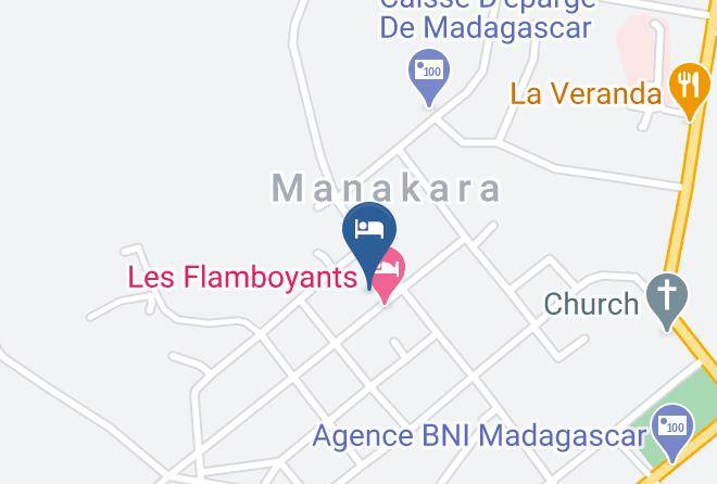 Manakara Atsimo - Hotel Sidi Maps