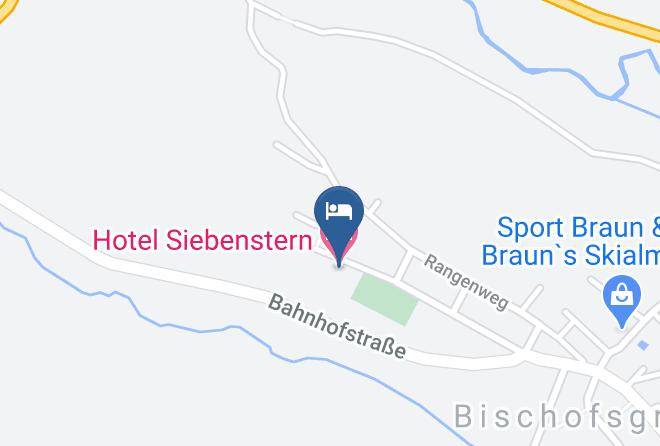 Bayreuth - Hotel Siebenstern Maps