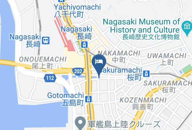 Nagasaki City - Hotel Siebold Maps