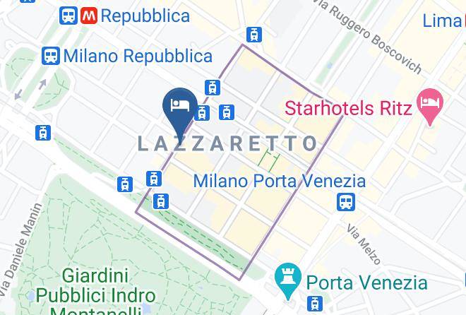 Hotel Siena Iris Sas Map