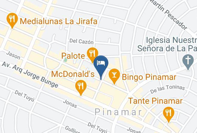 Pinamar - Hotel Siena Pinamar Maps