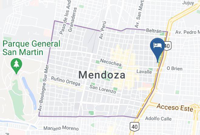 Mendoza - Hotel Sienna Maps