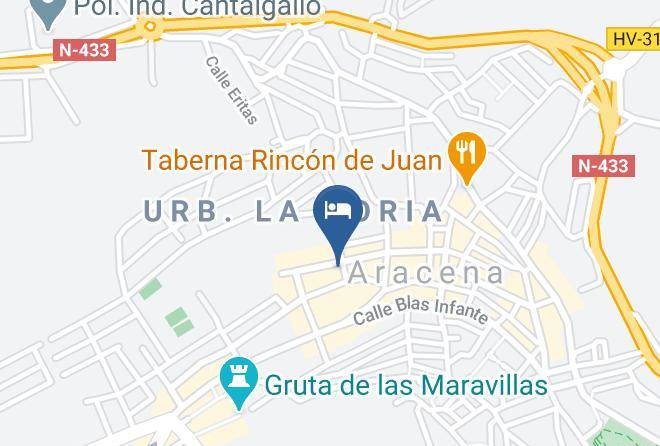 Huelva - Hotel Sierra De Aracena Maps
