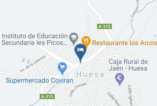 Jaen - Hotel Sierra De Huesa Maps