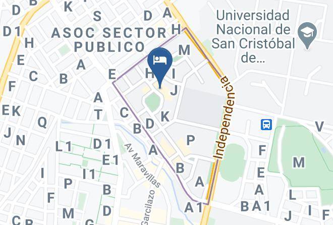 Huamanga - Hotel Sierra Dorada Maps