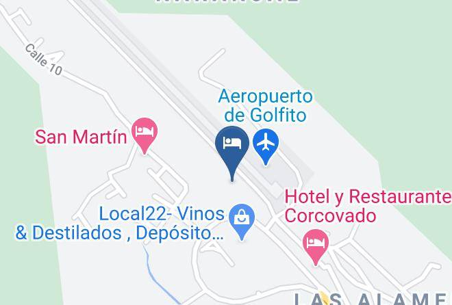 Golfito - Hotel Sierra Maps