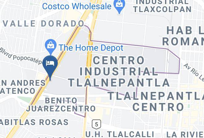 Tlalnepantla De Baz - Hotel Sierra Nevada Maps