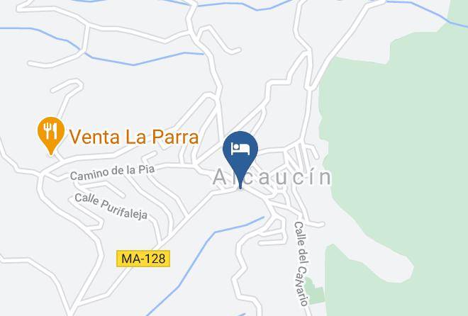 Hotel Sierra Tejeda Map