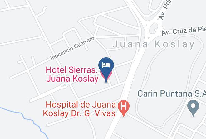 La Capital San Luis - Hotel Sierras Juana Koslay Maps