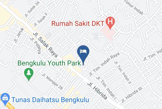 Kota Bengkulu - Hotel Sieryu Maps