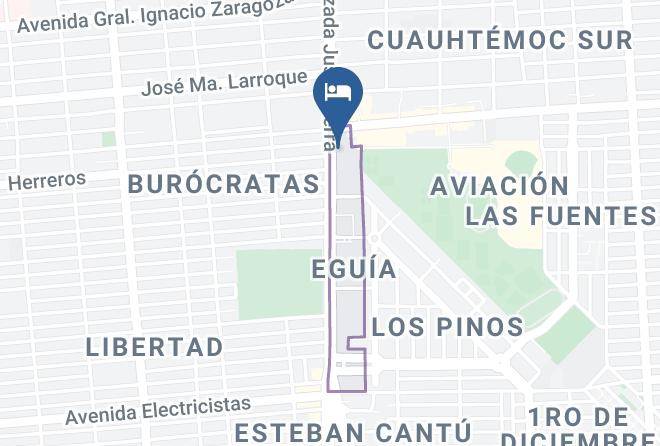 Mexicali - Hotel Siesta Real Maps