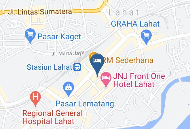 Lahat Regency - Hotel Sigma 2 Maps