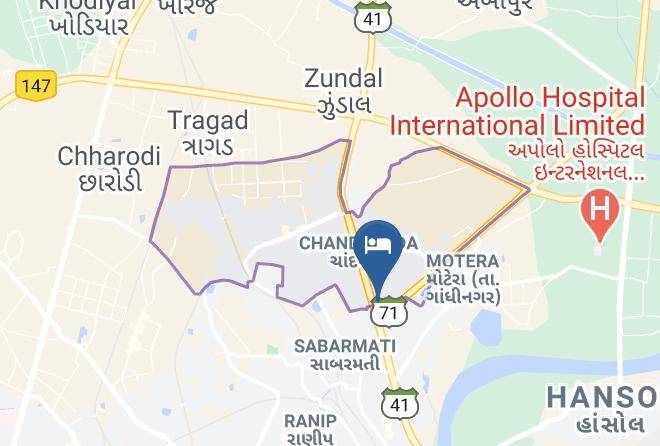 Gandhinagar - Hotel Sigma Inn Maps