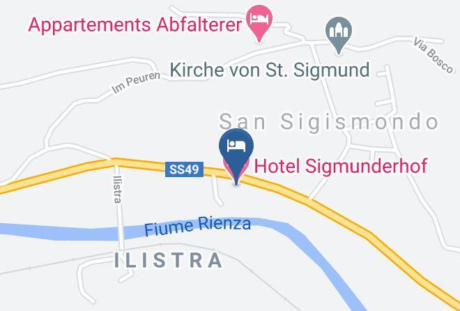Bolzano - Hotel Sigmunderhof Maps